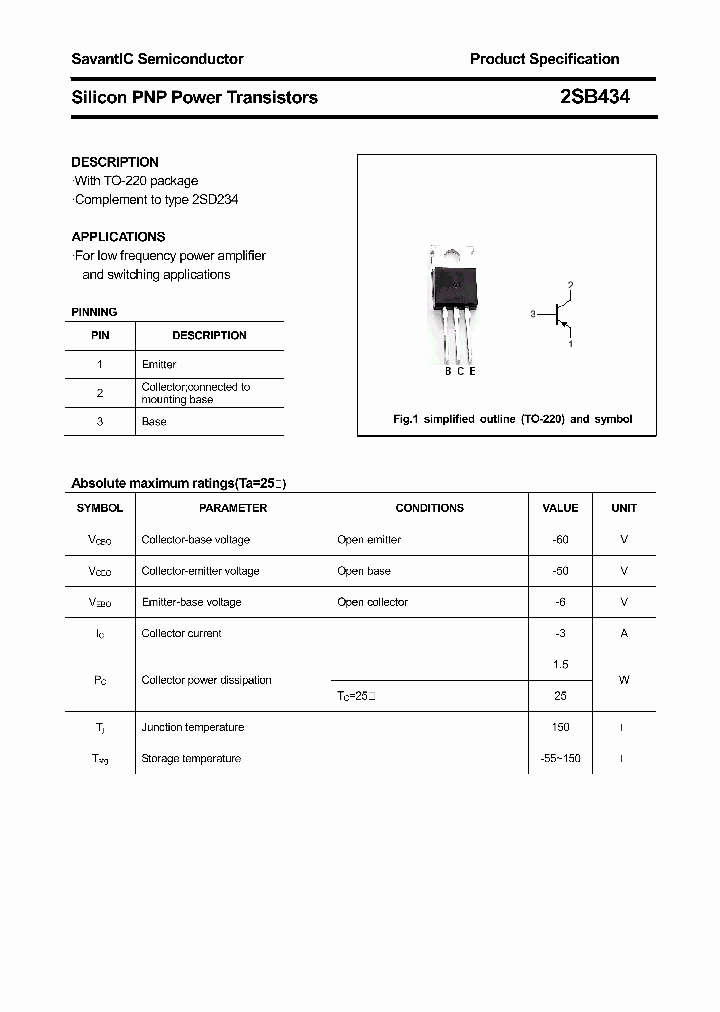 2SB434_4852514.PDF Datasheet