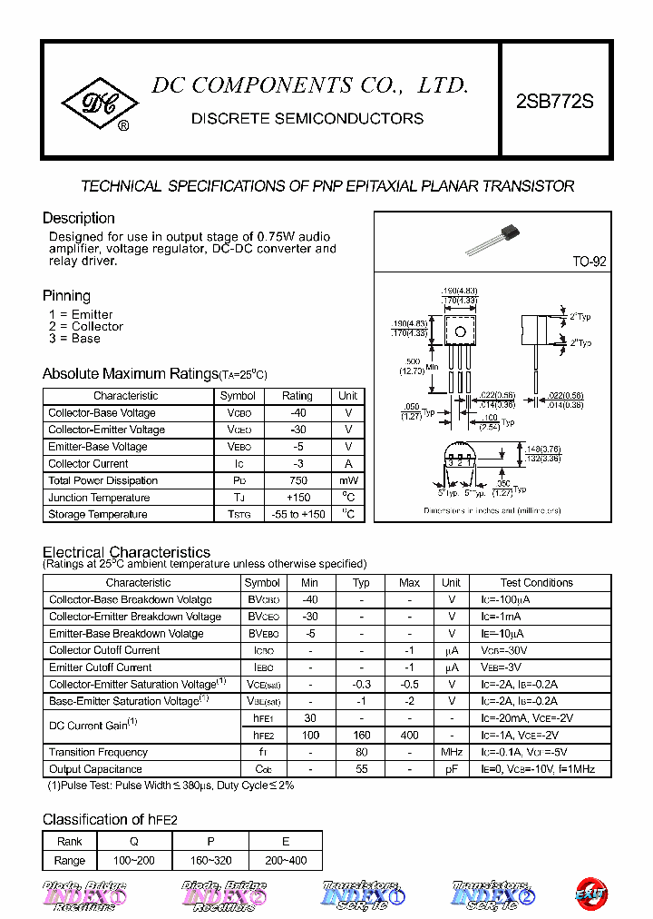 2SB772S_4675722.PDF Datasheet