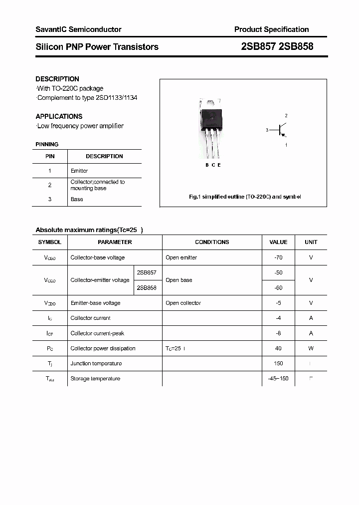 2SB857_4392991.PDF Datasheet