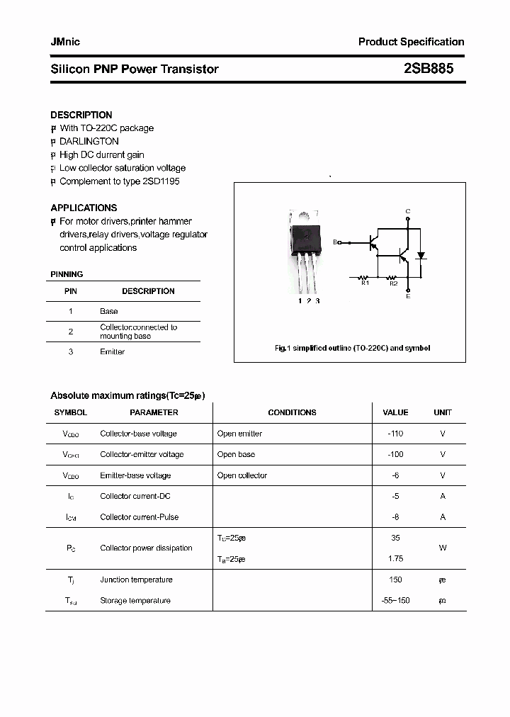 2SB885_4454712.PDF Datasheet