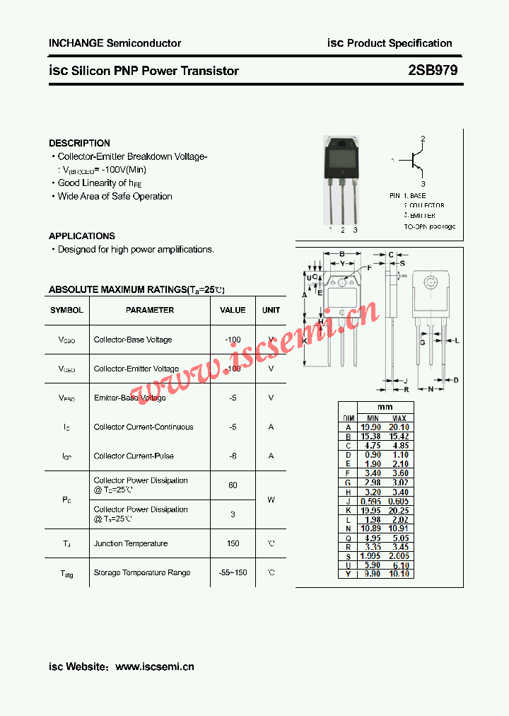 2SB979_4402153.PDF Datasheet