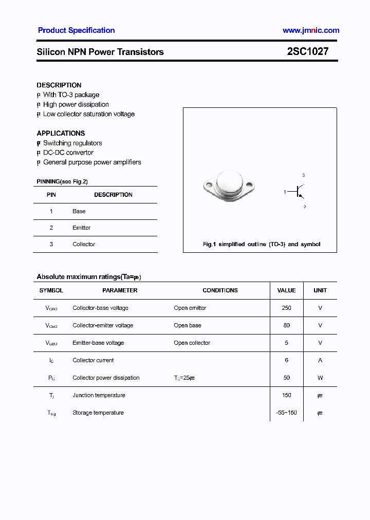 2SC1027_4457783.PDF Datasheet