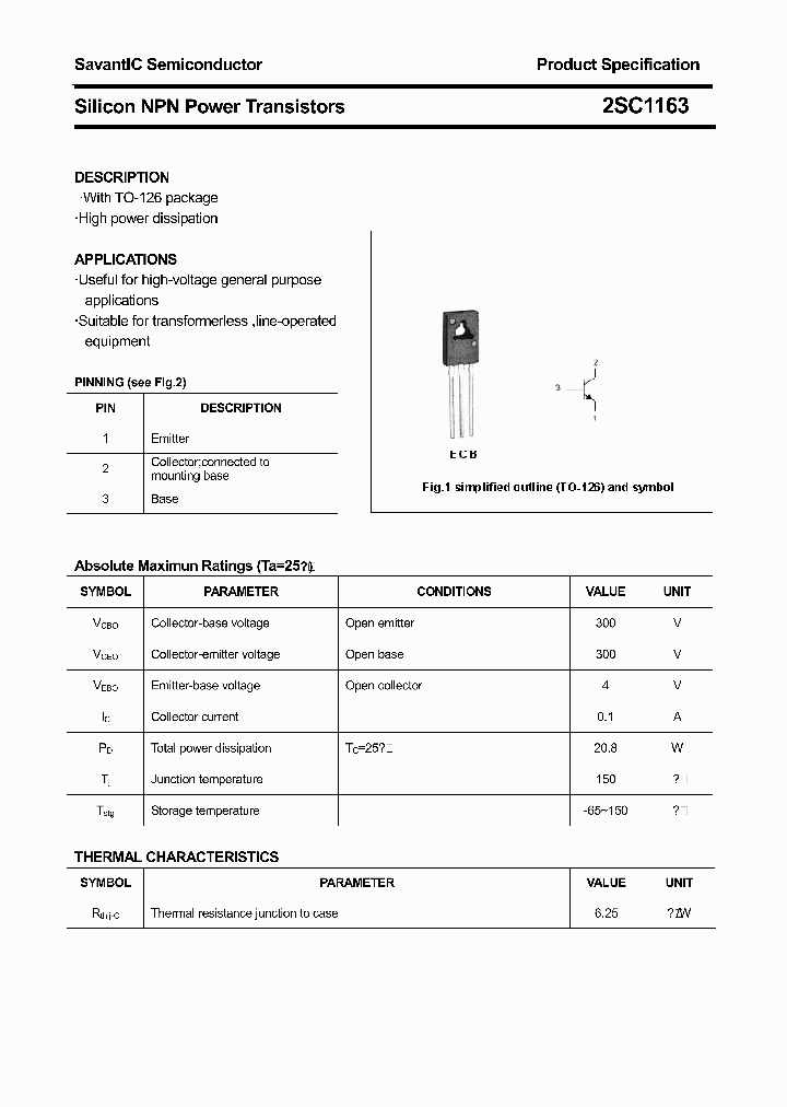 2SC1163_4791861.PDF Datasheet