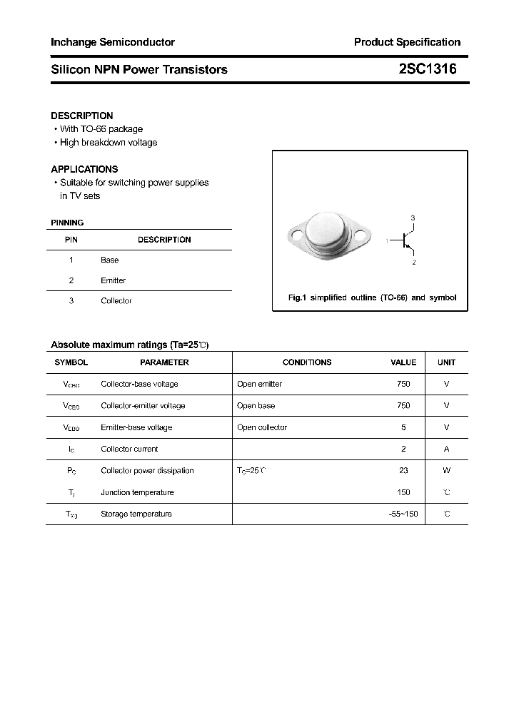 2SC1316_4354375.PDF Datasheet