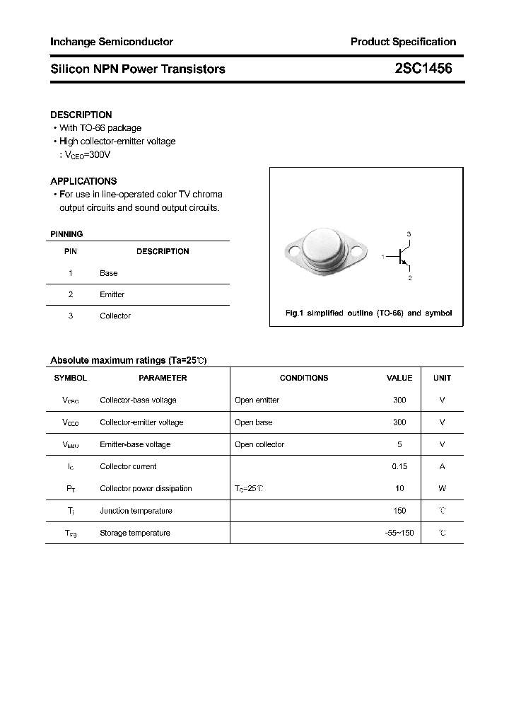 2SC1456_4353487.PDF Datasheet