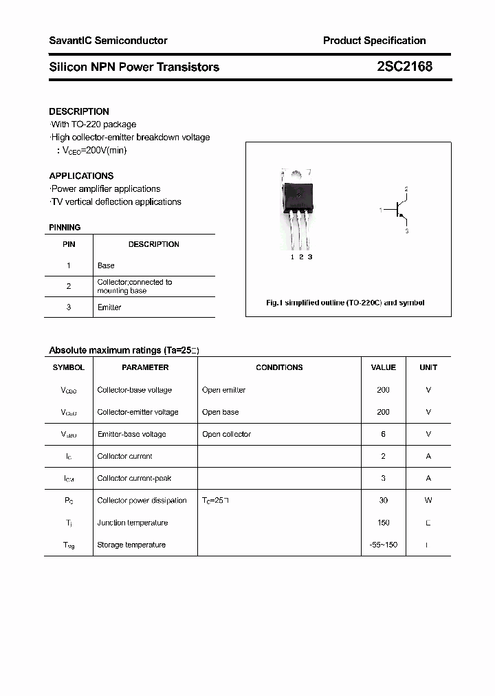 2SC2168_4389644.PDF Datasheet