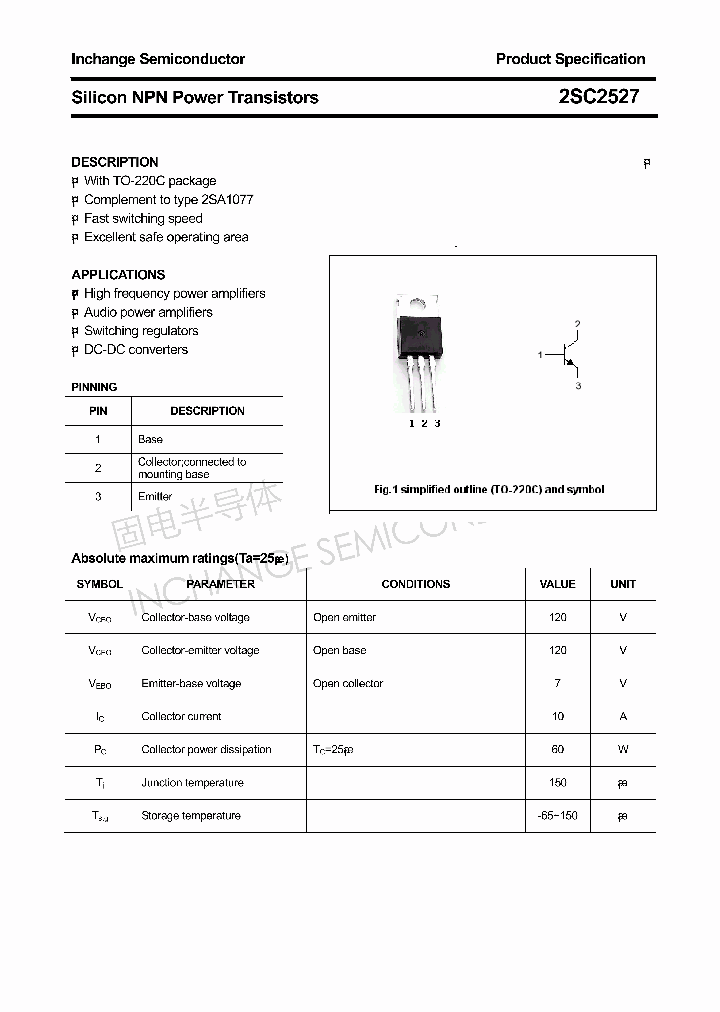 2SC2527_4305878.PDF Datasheet