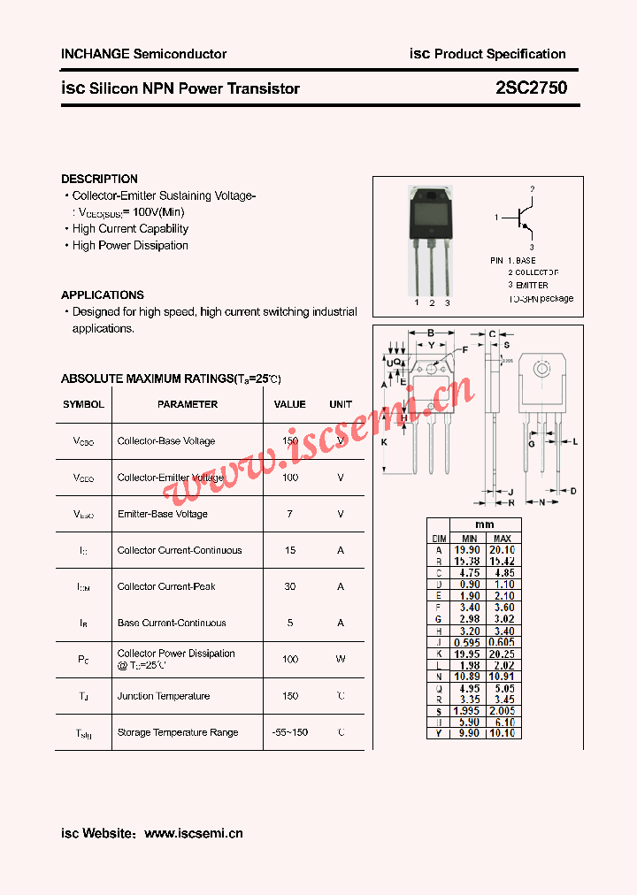 2SC2750_4509015.PDF Datasheet