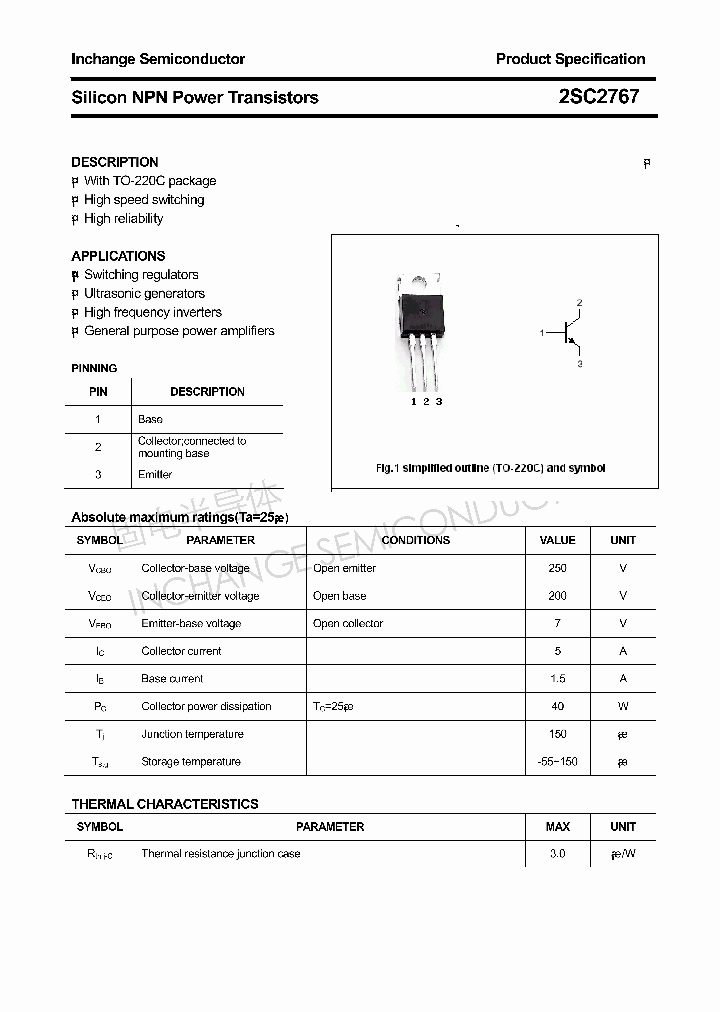 2SC2767_4308826.PDF Datasheet