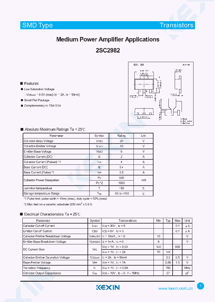 2SC2982_4282581.PDF Datasheet