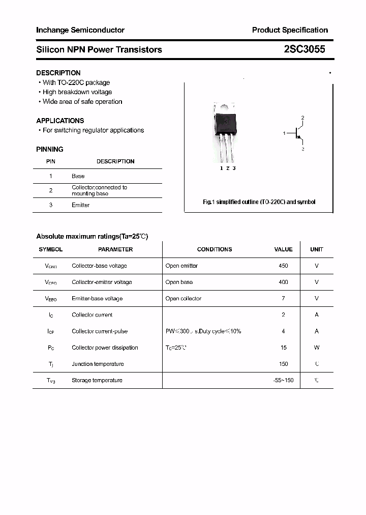 2SC3055_4378362.PDF Datasheet