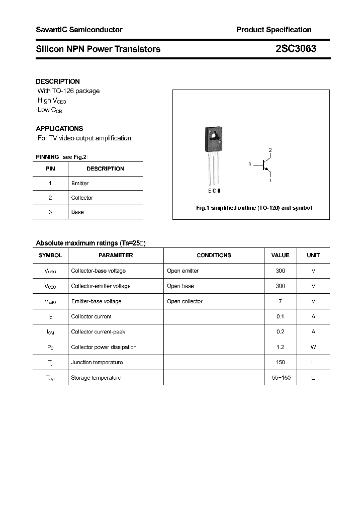 2SC3063_4386428.PDF Datasheet