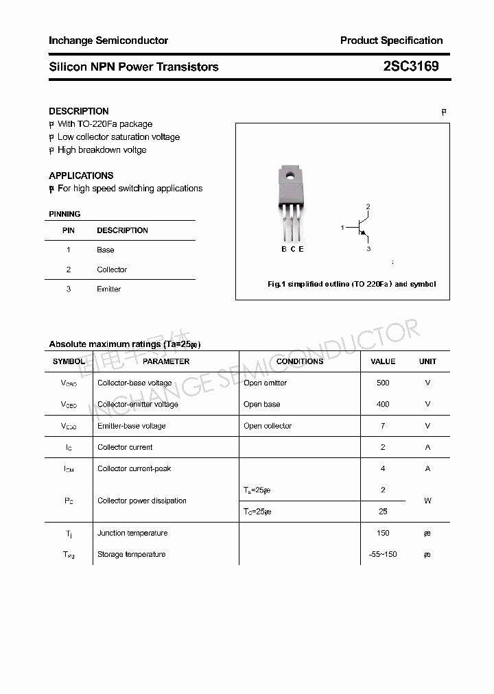 2SC3169_4366856.PDF Datasheet