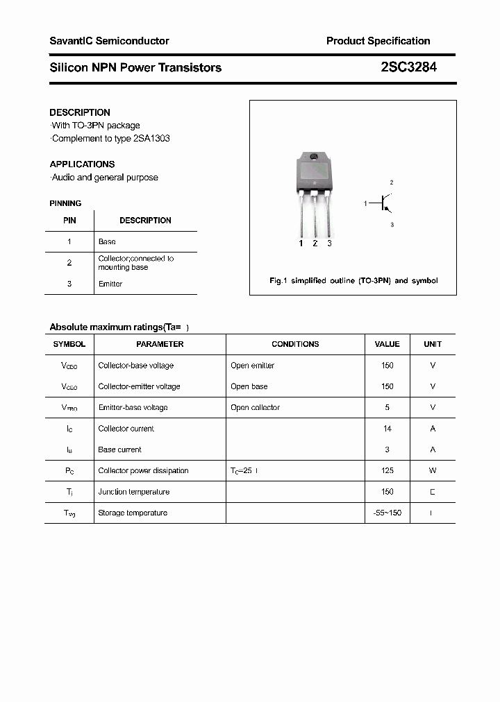 2SC3284_4391170.PDF Datasheet