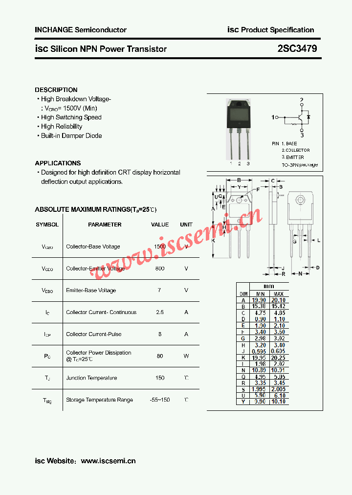 2SC3479_4718186.PDF Datasheet