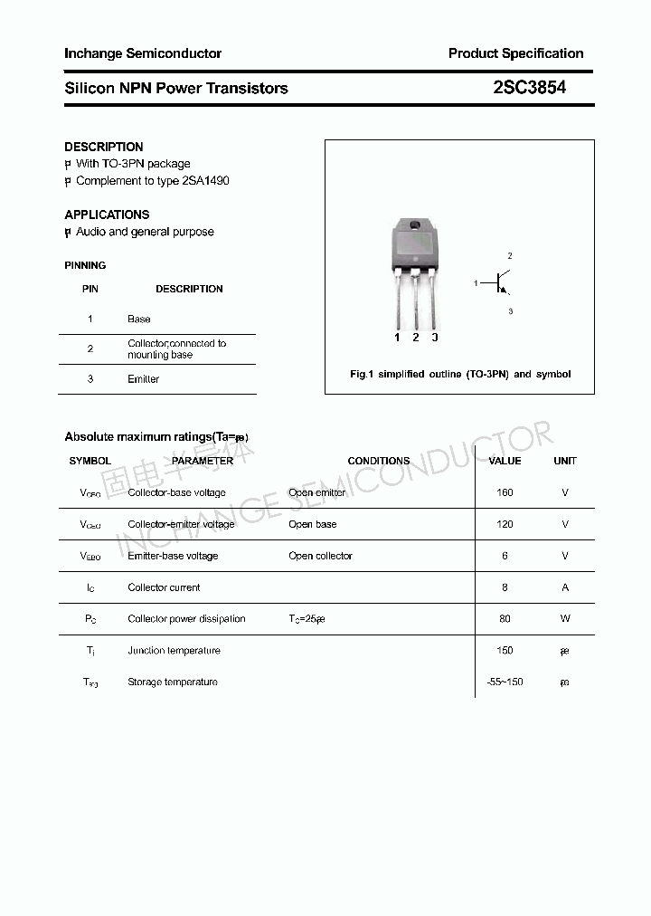 2SC3854_4319701.PDF Datasheet