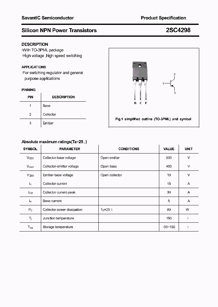 2SC4298_4432767.PDF Datasheet