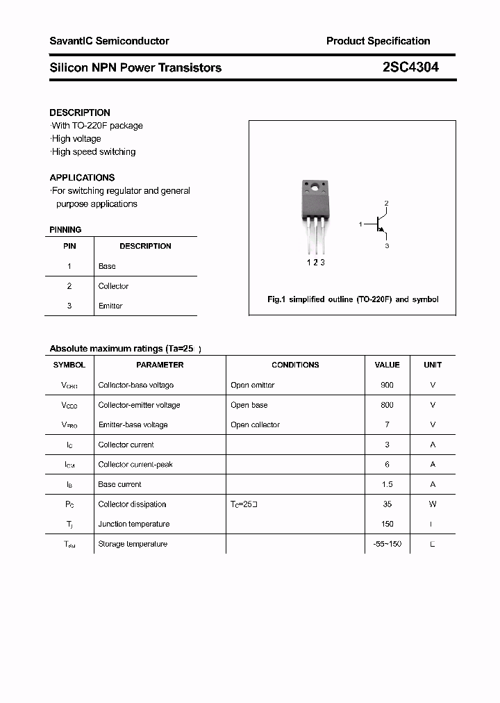 2SC4304_4606363.PDF Datasheet