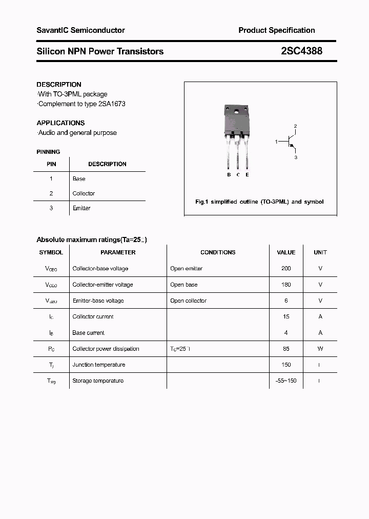 2SC4388_4383050.PDF Datasheet