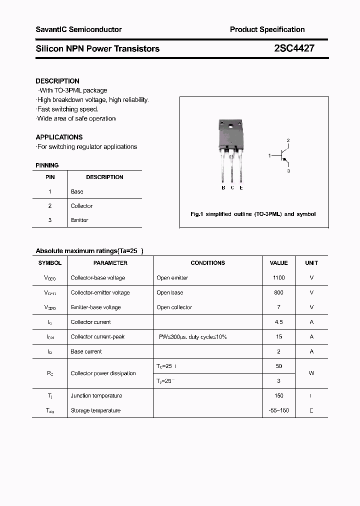 2SC4427_4610823.PDF Datasheet