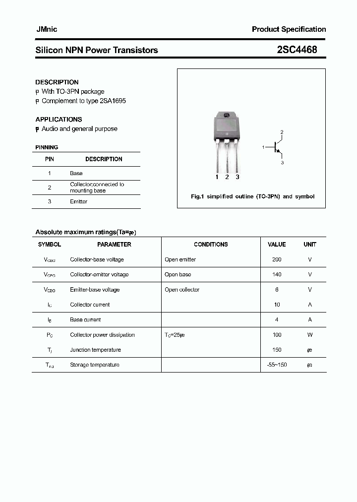 2SC4468_4600450.PDF Datasheet