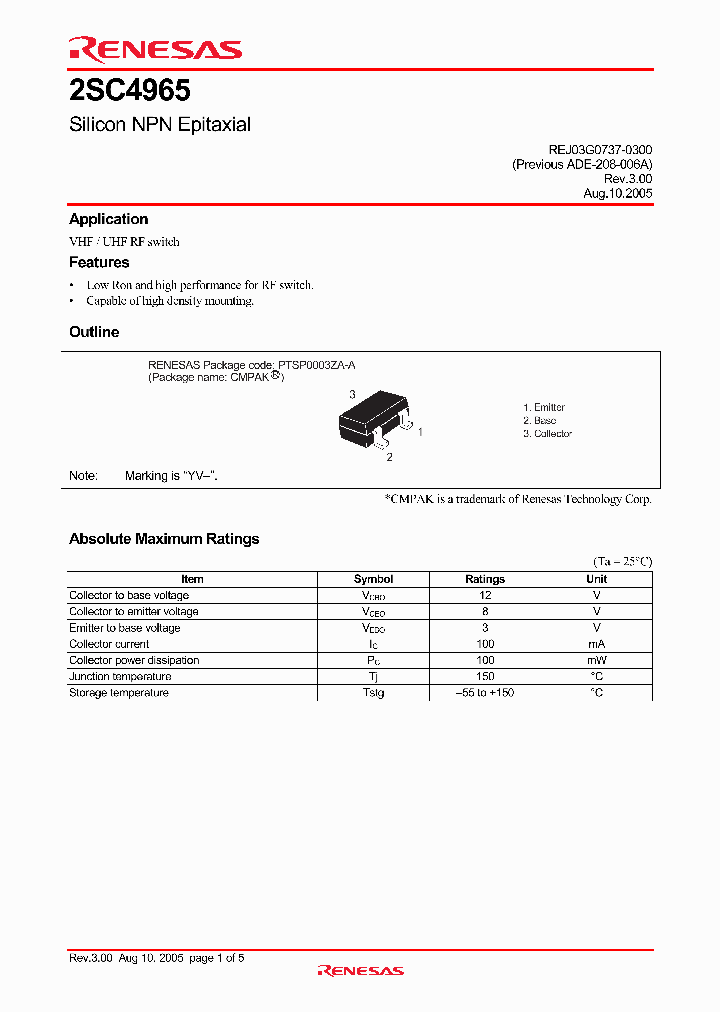 2SC4965_4856130.PDF Datasheet