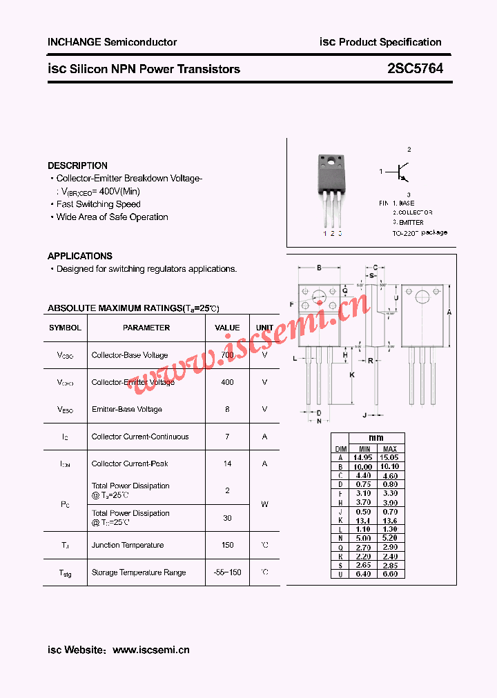 2SC5764_4849738.PDF Datasheet