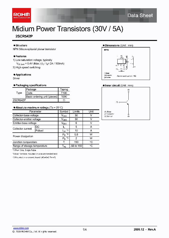 2SCR542P09_4856057.PDF Datasheet