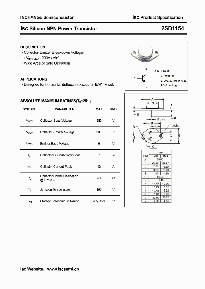 2SD1154_4395633.PDF Datasheet