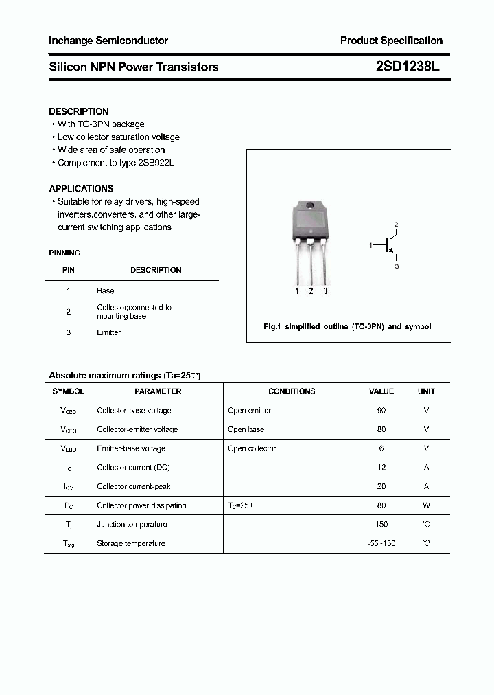 2SD1238L_4353252.PDF Datasheet