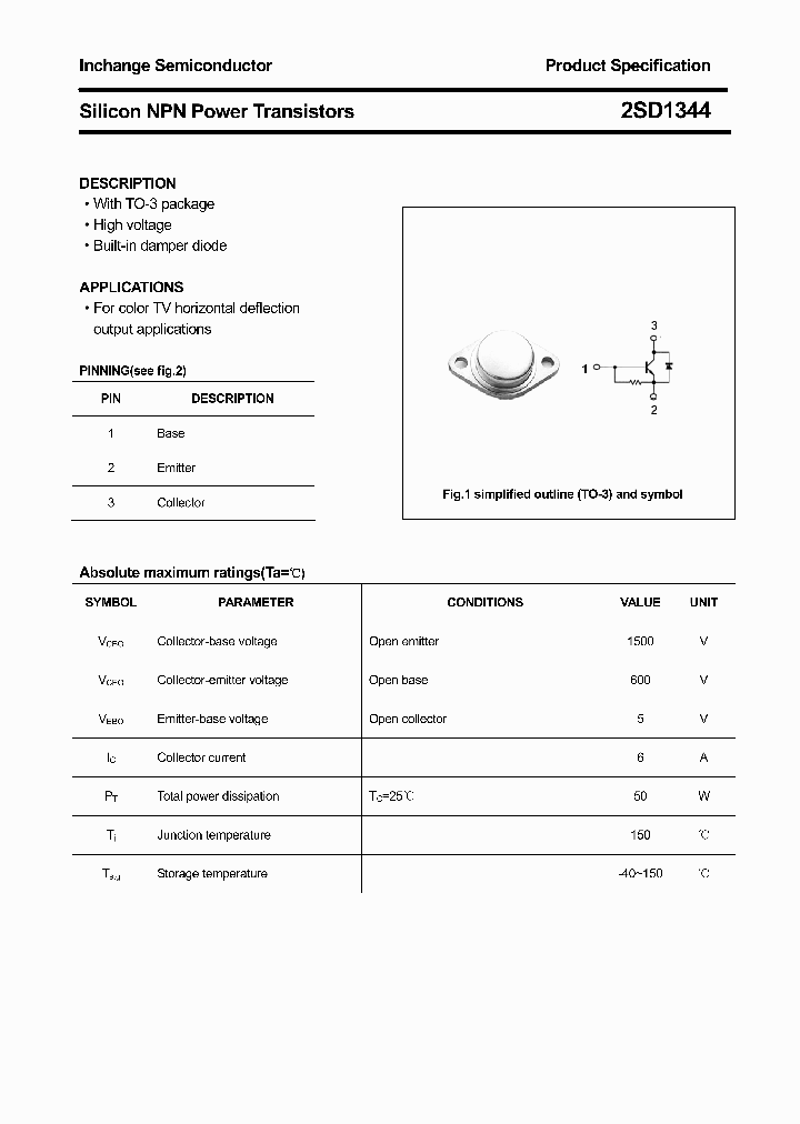 2SD1344_4452362.PDF Datasheet