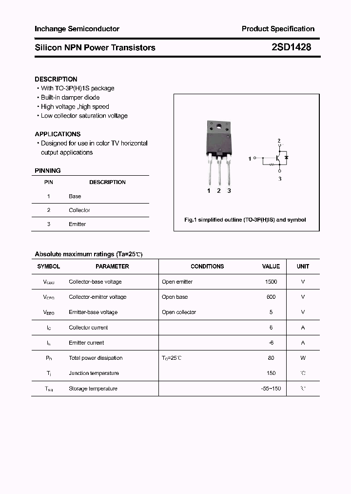 2SD1428_4860552.PDF Datasheet