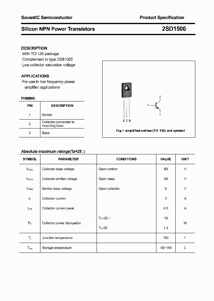 2SD1506_4398017.PDF Datasheet