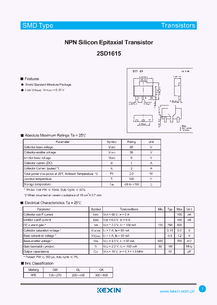 2SD1615_4363385.PDF Datasheet