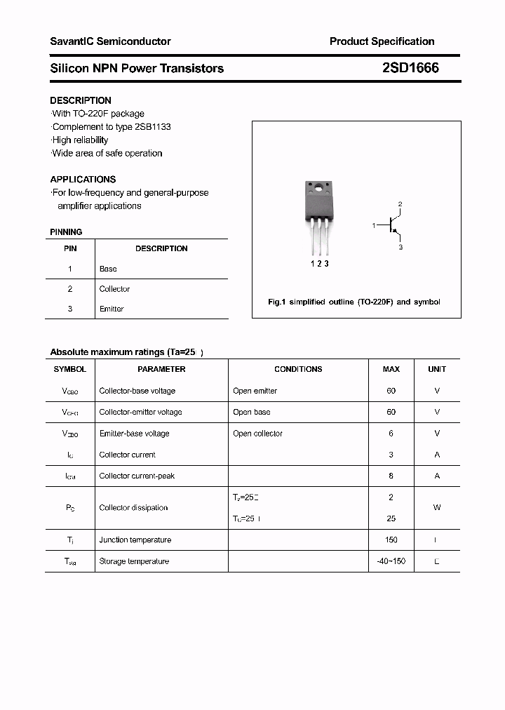 2SD1666_4382775.PDF Datasheet