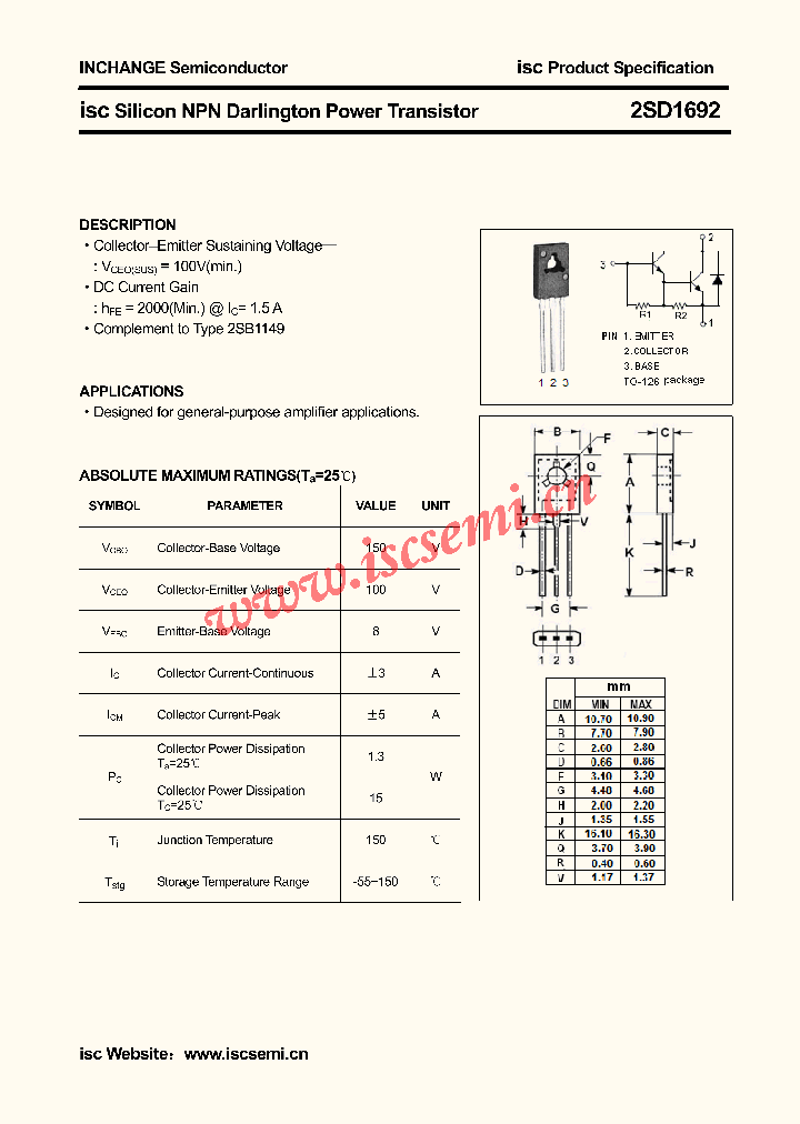 2SD1692_4705966.PDF Datasheet