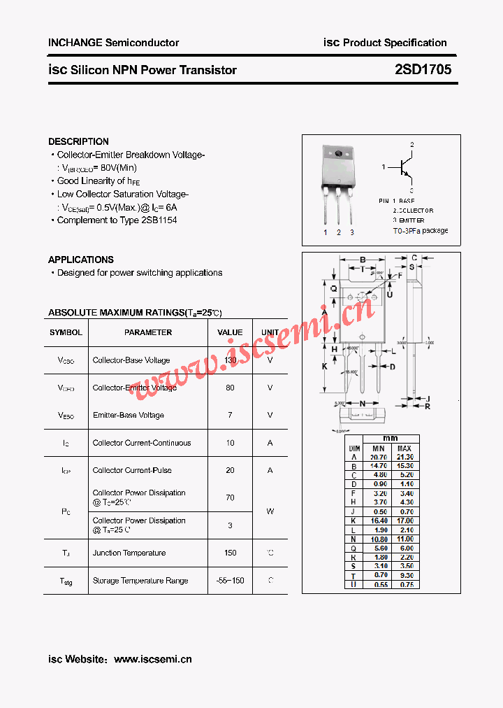 2SD1705_4616717.PDF Datasheet