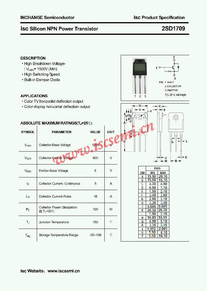 2SD1709_4616720.PDF Datasheet