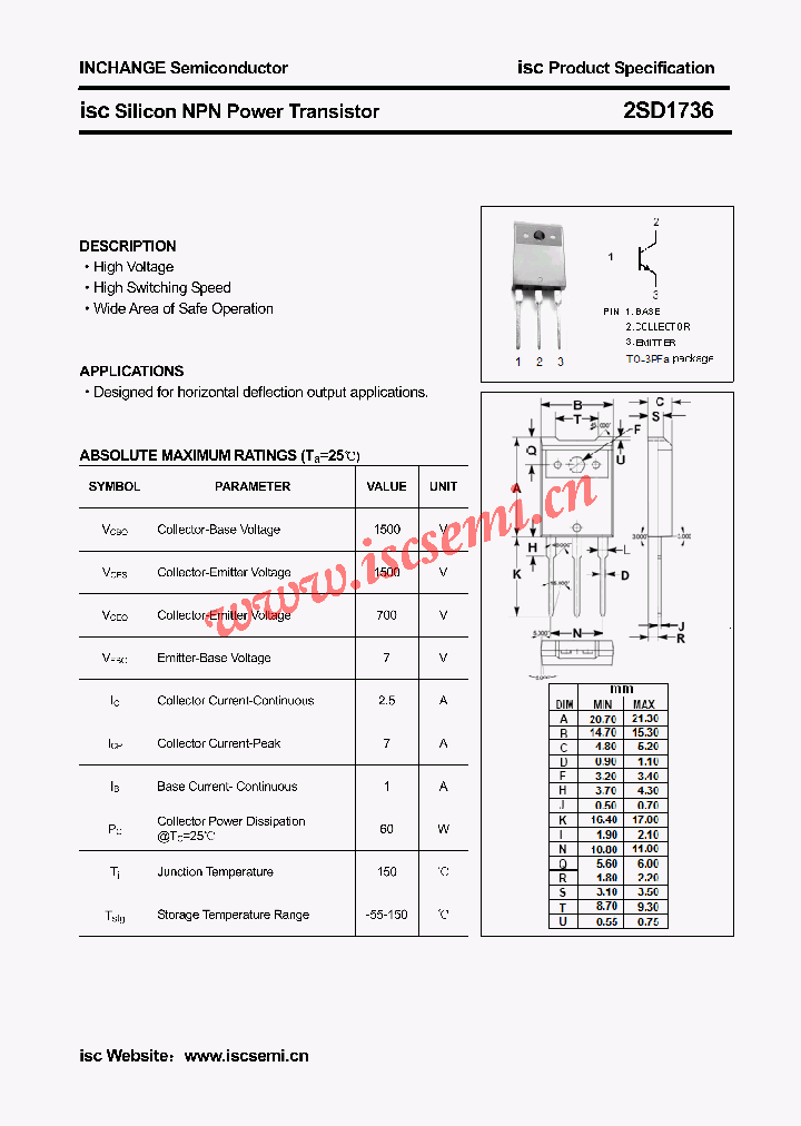 2SD1736_4615460.PDF Datasheet