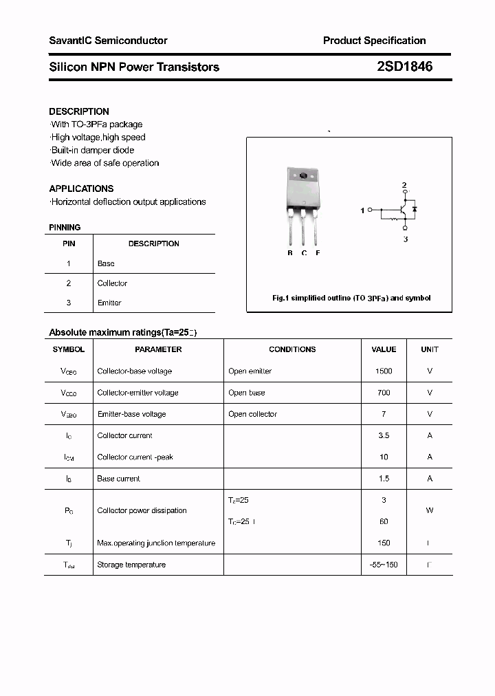 2SD1846_4394437.PDF Datasheet