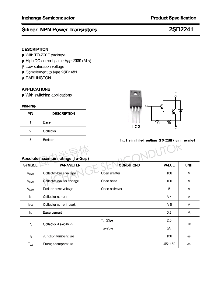 2SD2241_4360759.PDF Datasheet