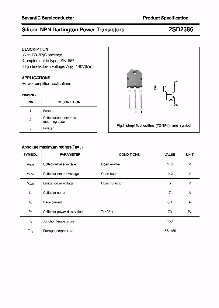 2SD2386_4394353.PDF Datasheet