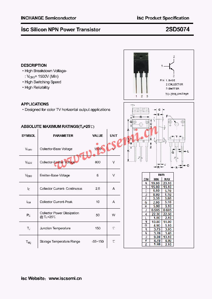 2SD5074_4535643.PDF Datasheet