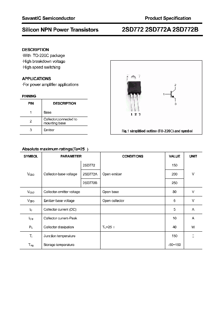 2SD772_4428115.PDF Datasheet