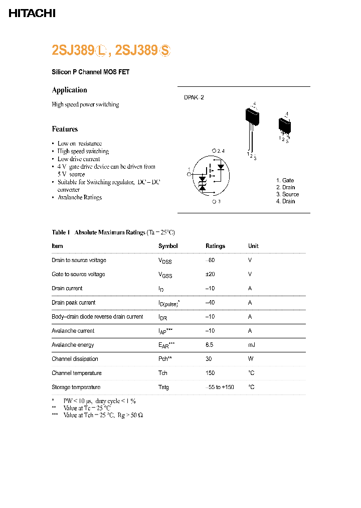 2SJ389_4213845.PDF Datasheet