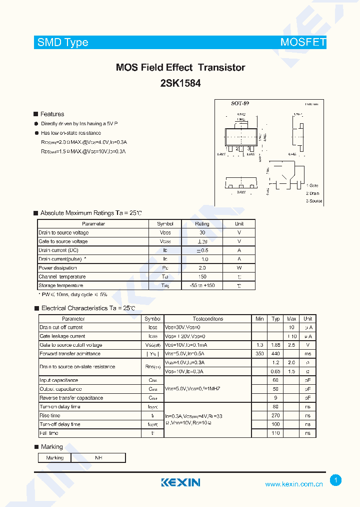 2SK1584_4399963.PDF Datasheet