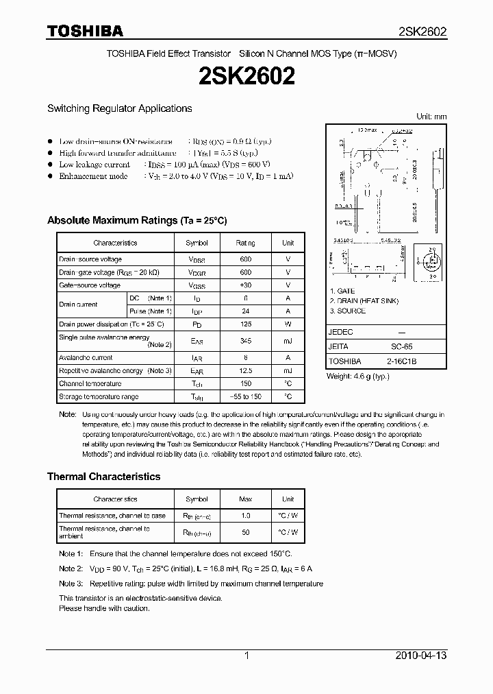 2SK260210_4885373.PDF Datasheet