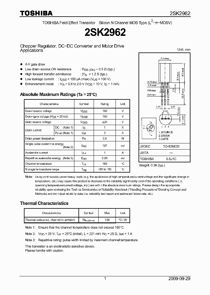 2SK296209_4771638.PDF Datasheet Download --- IC-ON-LINE