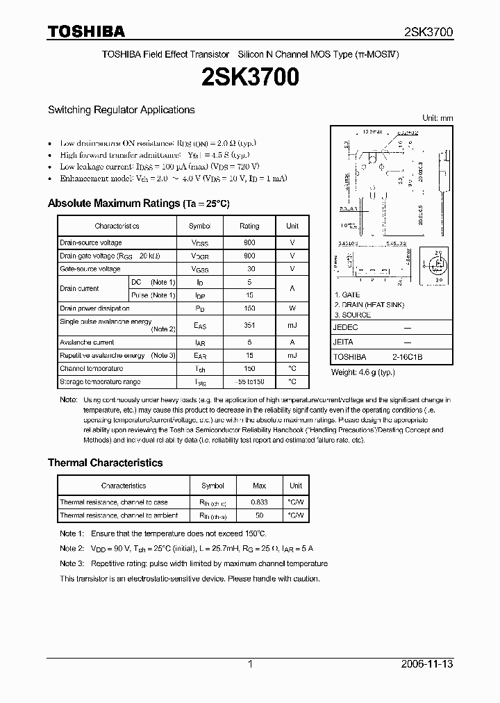 2SK3700_4397250.PDF Datasheet