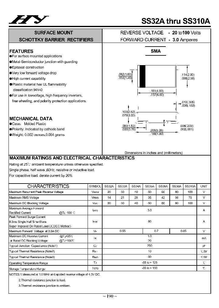 SS32A-SS310A_4504885.PDF Datasheet